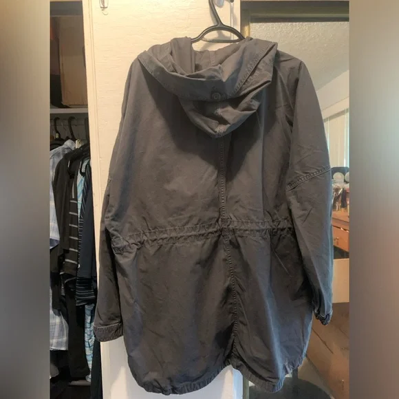 American Eagle utility jacket Large Gray - Picture 2 of 4